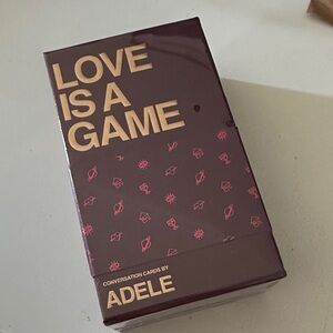 Love Is A Game Card Set - Purple and Gold